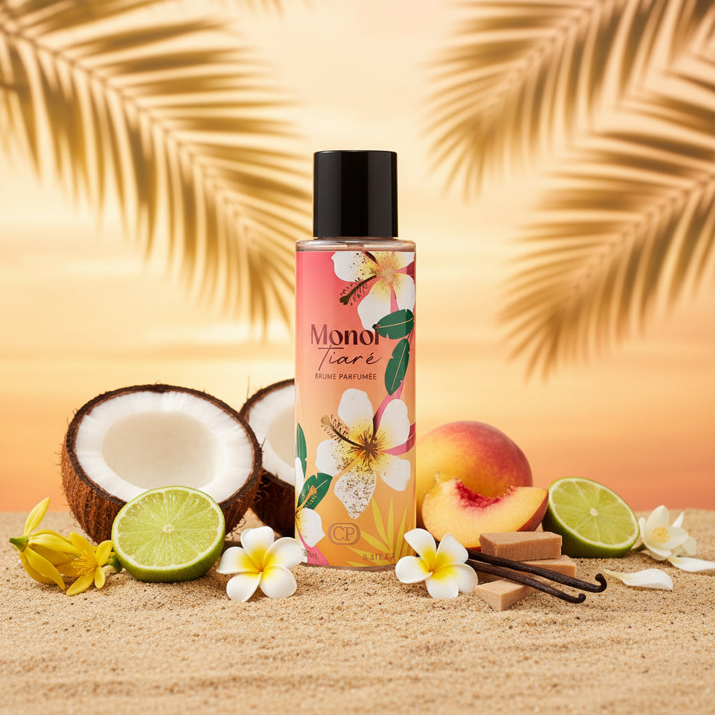 Brume Monoï Tiaré 250 ml Collection Platinium