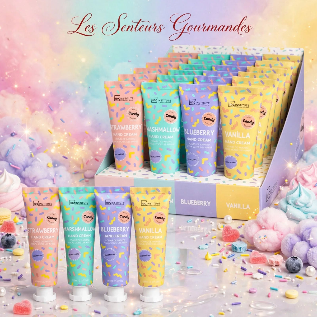 Coffret Crèmes Mains "Candy" – IDC Institute 30ml