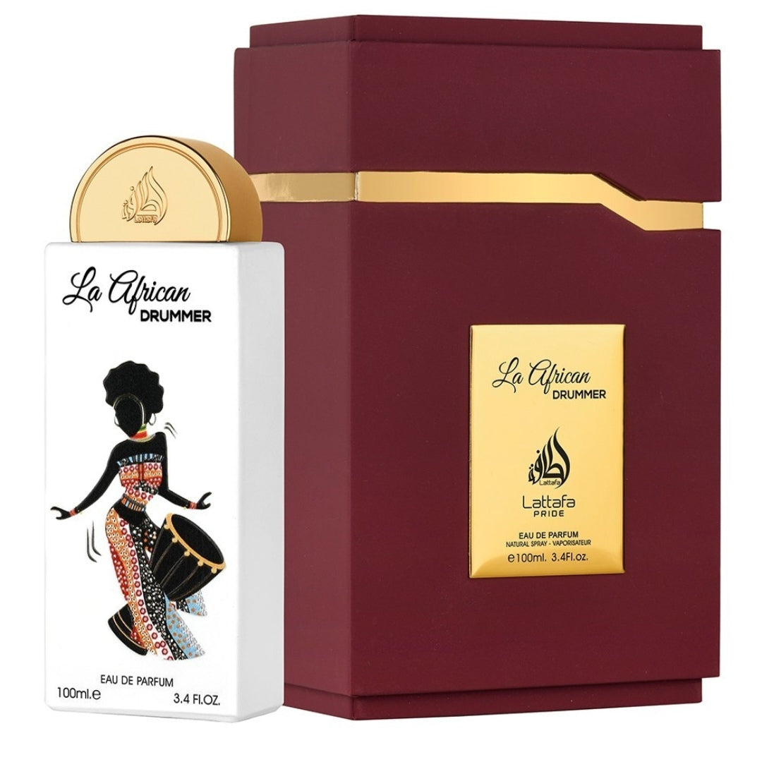 Lattafa Pride – La African Drummer Eau de Parfum 100 ml : L'Évasion Solaire en Flacon