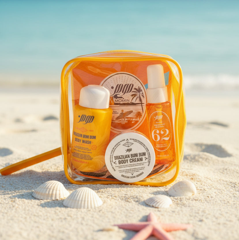 Coffret Brazilian Bum Bum – Routine Solaire & Gourmande par Momin numéro 62