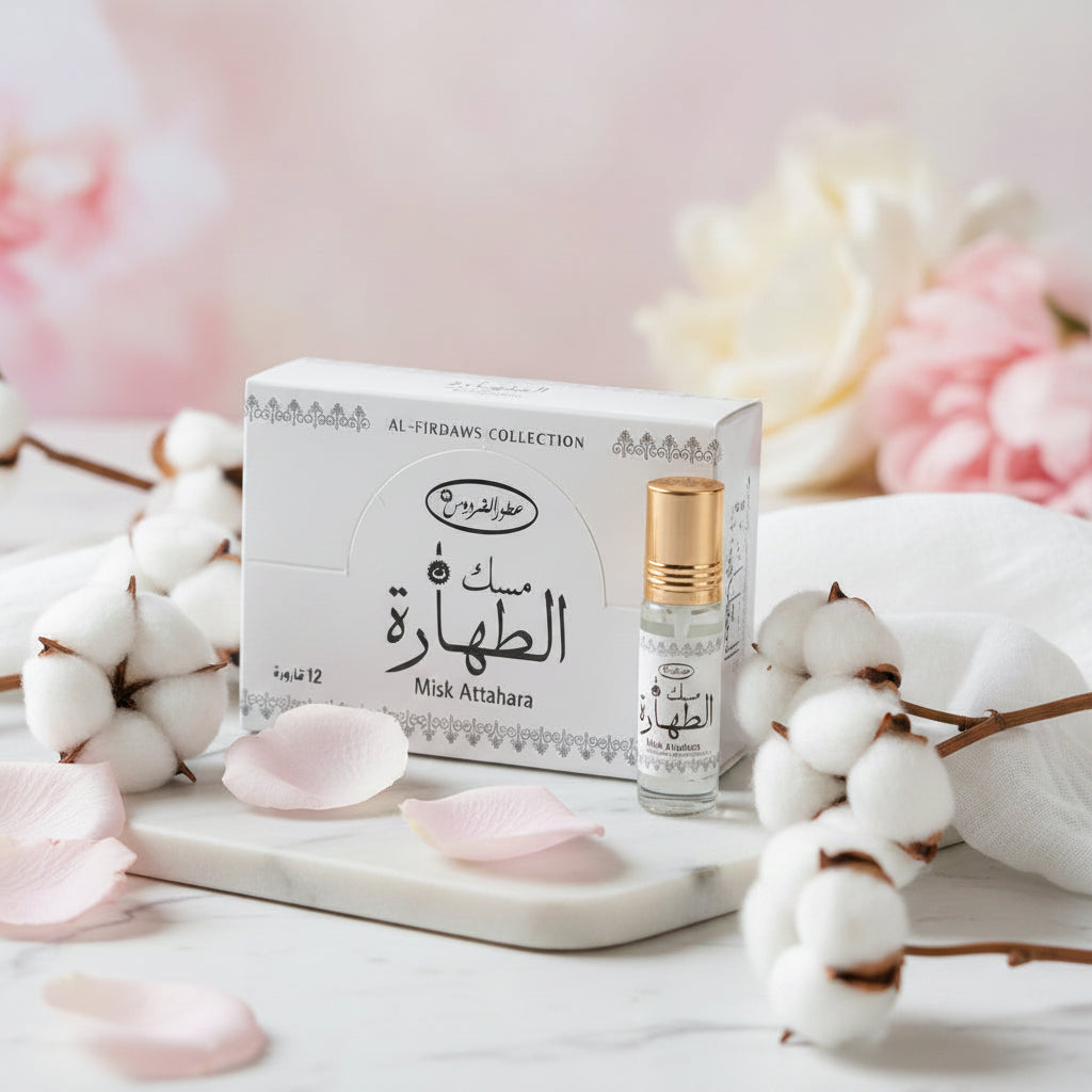 Musc Tahara Blanc – Collection Al-Firdaws (6 ml)