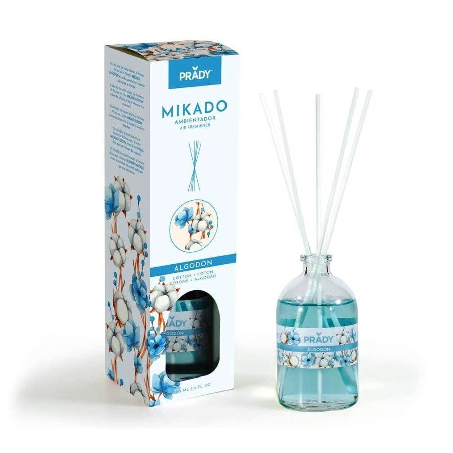Diffuseur de Parfum d'Ambiance Mikado PRADY – Fleur de Coton (Algodón) - 100 ml