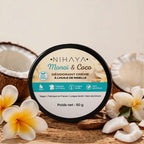 Déodorant Crème Monoï & Coco – Nihaya (50g)