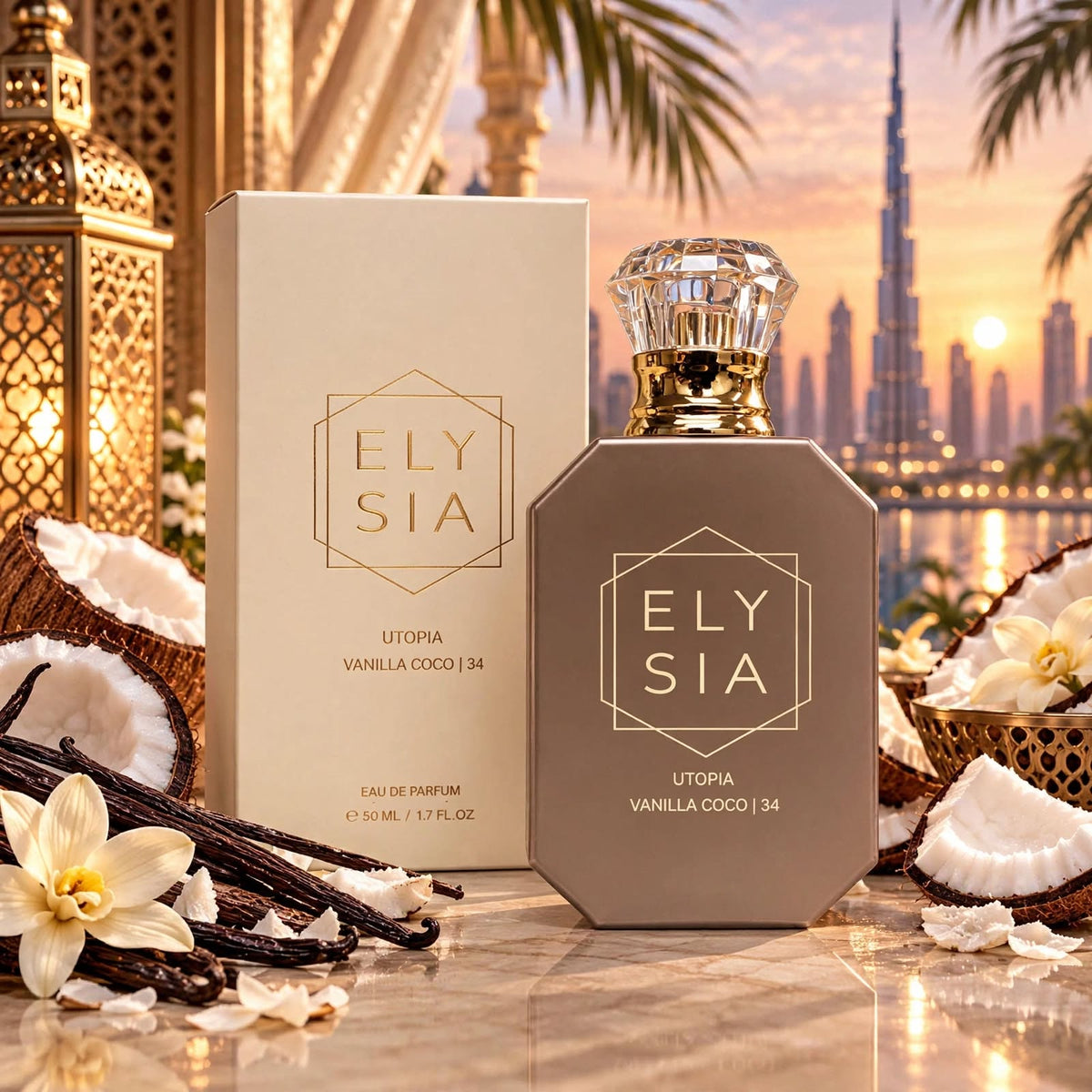 ELYSIA UTOPIA VANILLE KOKOSNOOT | Eau de parfum 50 ml