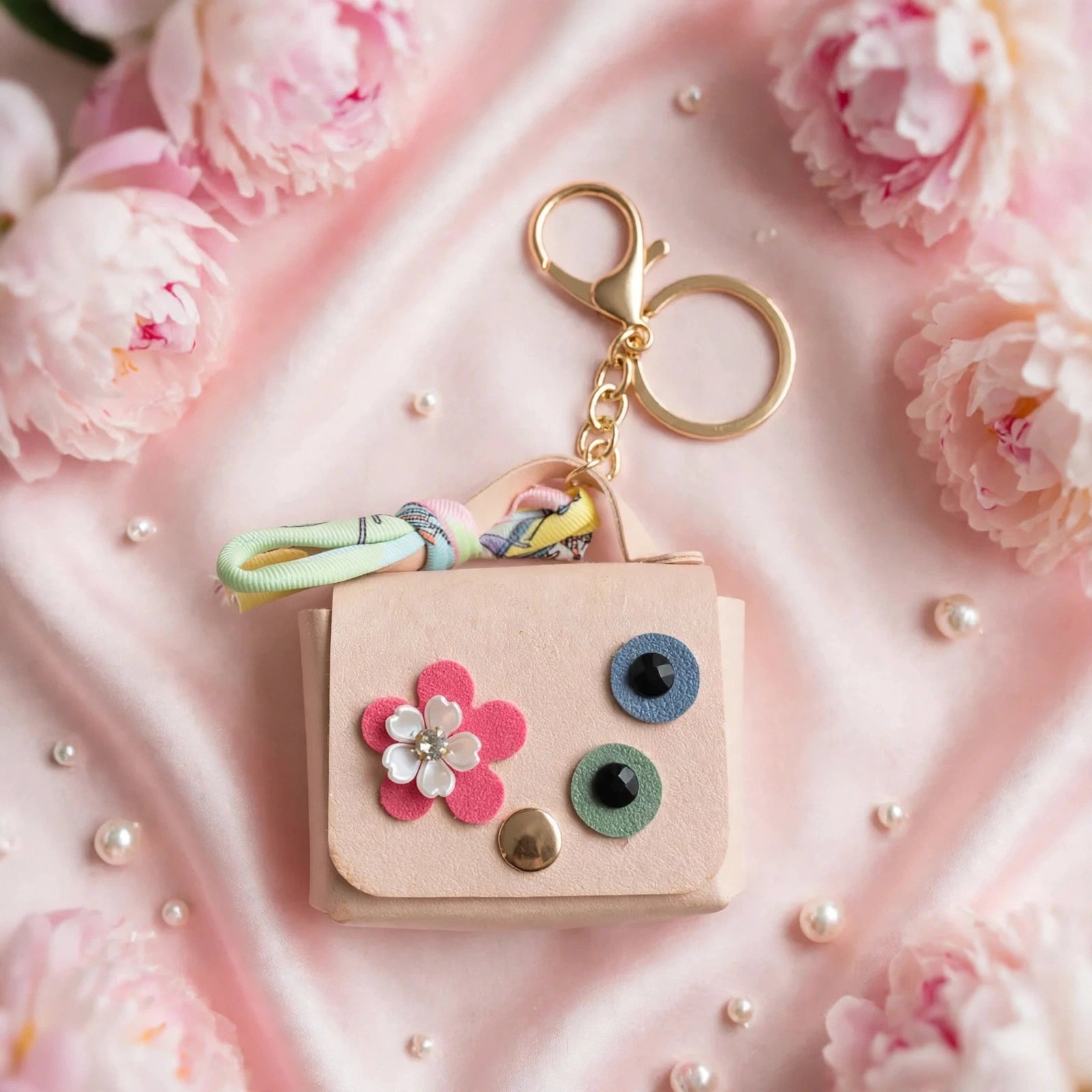 Duo Chic & Olfactif : Mini Porte-Monnaie Bijou de Sac + Huile de Parfum "Collection Platinium"