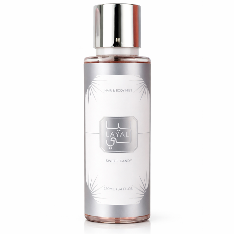 Brume Layali pour le corps et les cheveux - Sweet Candy 250ml inspiration du Vanilla Candy Rock Sugar | 42 de Kayali