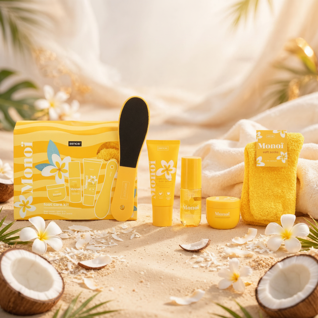 Coffret Soin des Pieds Monoï – Sence