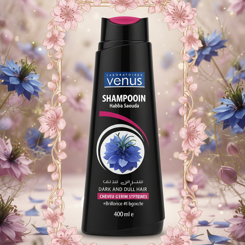 Shampoing Laboratoires Venus – Habba Saouda (Graine de Nigelle) - 400 ml
