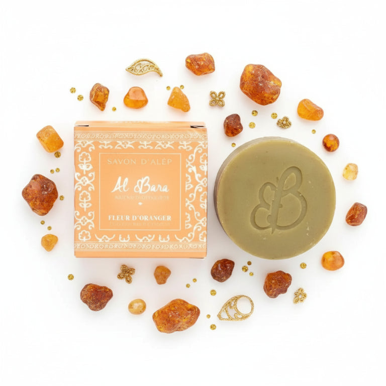 Savon d'Alep Parfumé Ambre - 50g