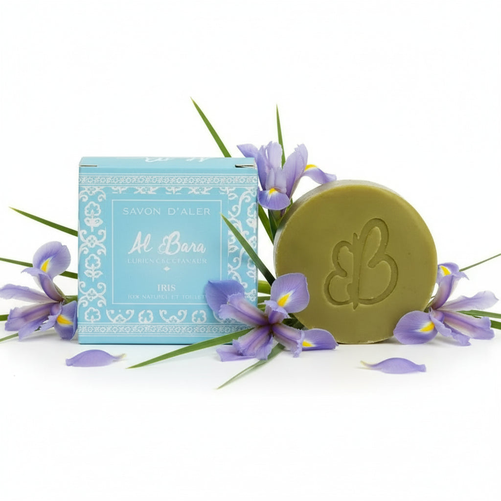 Savon d'Alep Parfumé à l'Iris - 50g