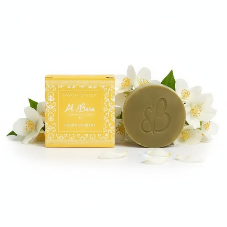 Savon d'Alep Parfumé Jasmin D'Orient - 50g