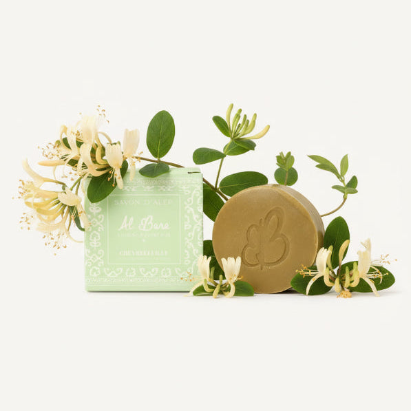 Savon d'Alep Parfumé au Chèvrefeuille - 50g