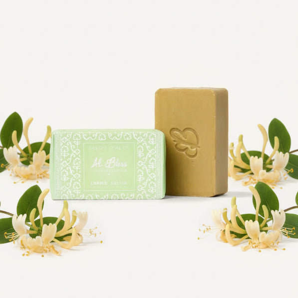 Savon d'Alep Parfumé au Chèvrefeuille - 100g