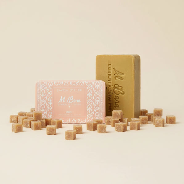 Savon d'Alep Parfumé au Musc - 100g