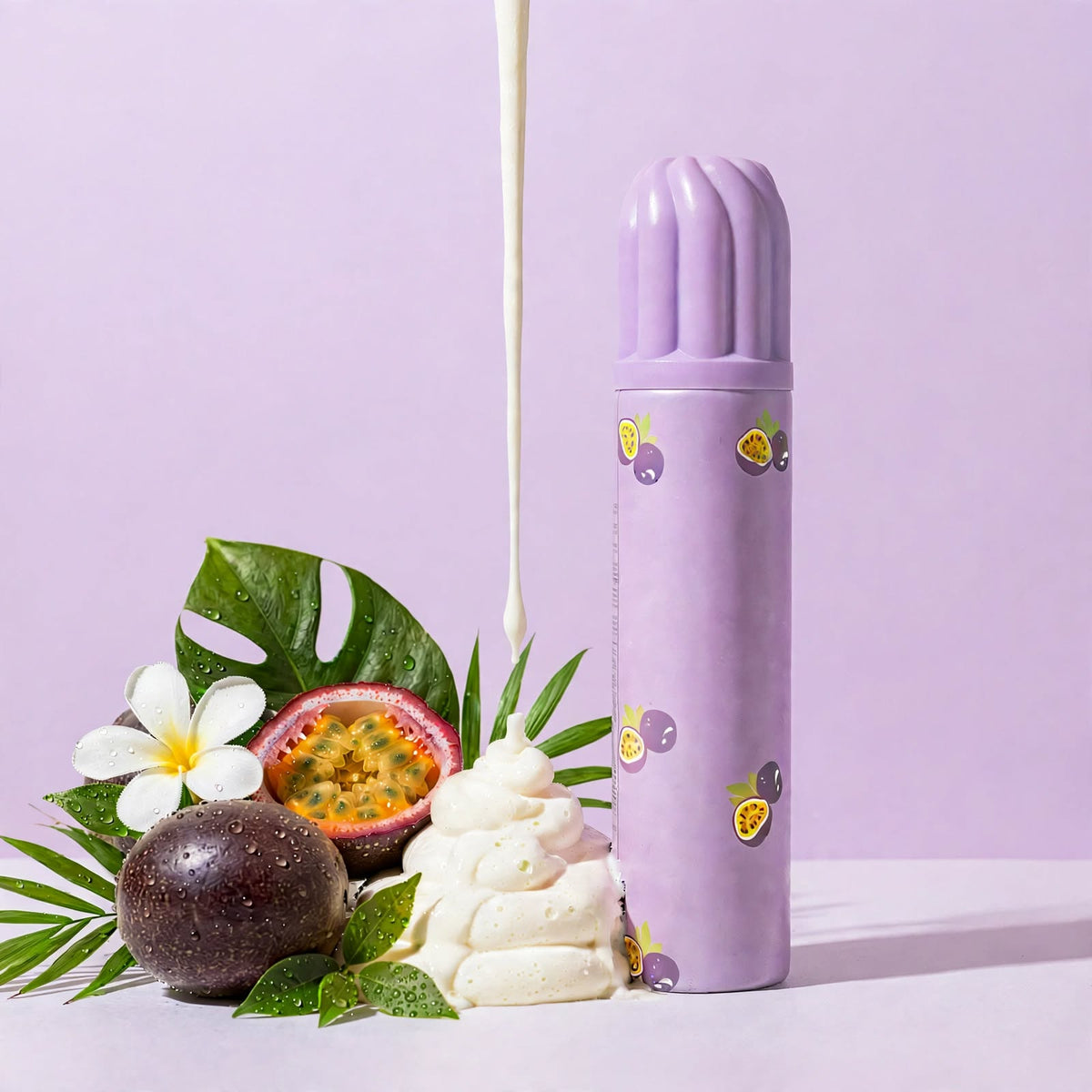 Mousse de Douche Chantilly Juicy Passion Mousse – Biovène Barcelona (250 ml)