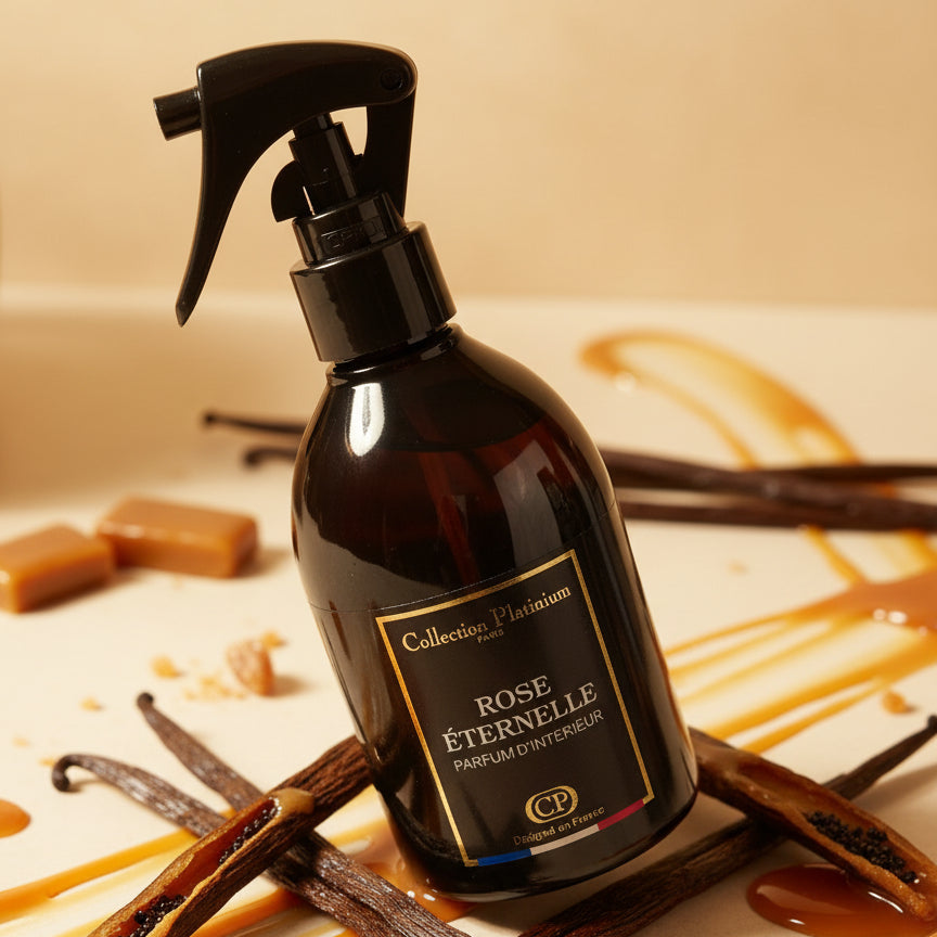 Spray d'intérieur Rose Eternelle Collection Platinium 250 ml