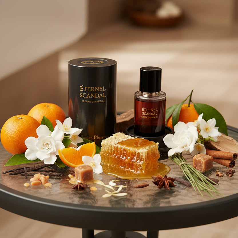Eternel Scandal 50ml Extrait de parfum femme – inspiration Scandal de JPG Collection Platinium