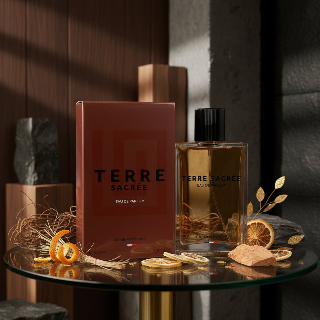 TERRE Sacrée Eau de parfum homme 100 ml inspiration Terre d'Hermès Christian Pairaud